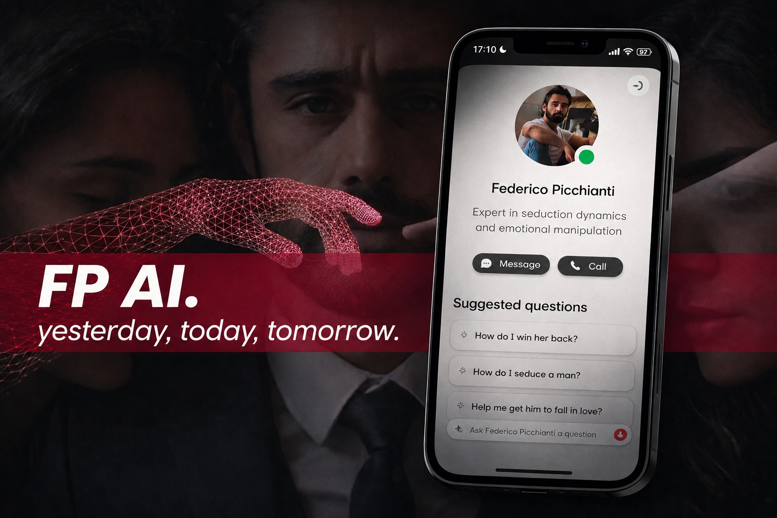 FP AI · The most-followed dating expert in Italy, in your pocket